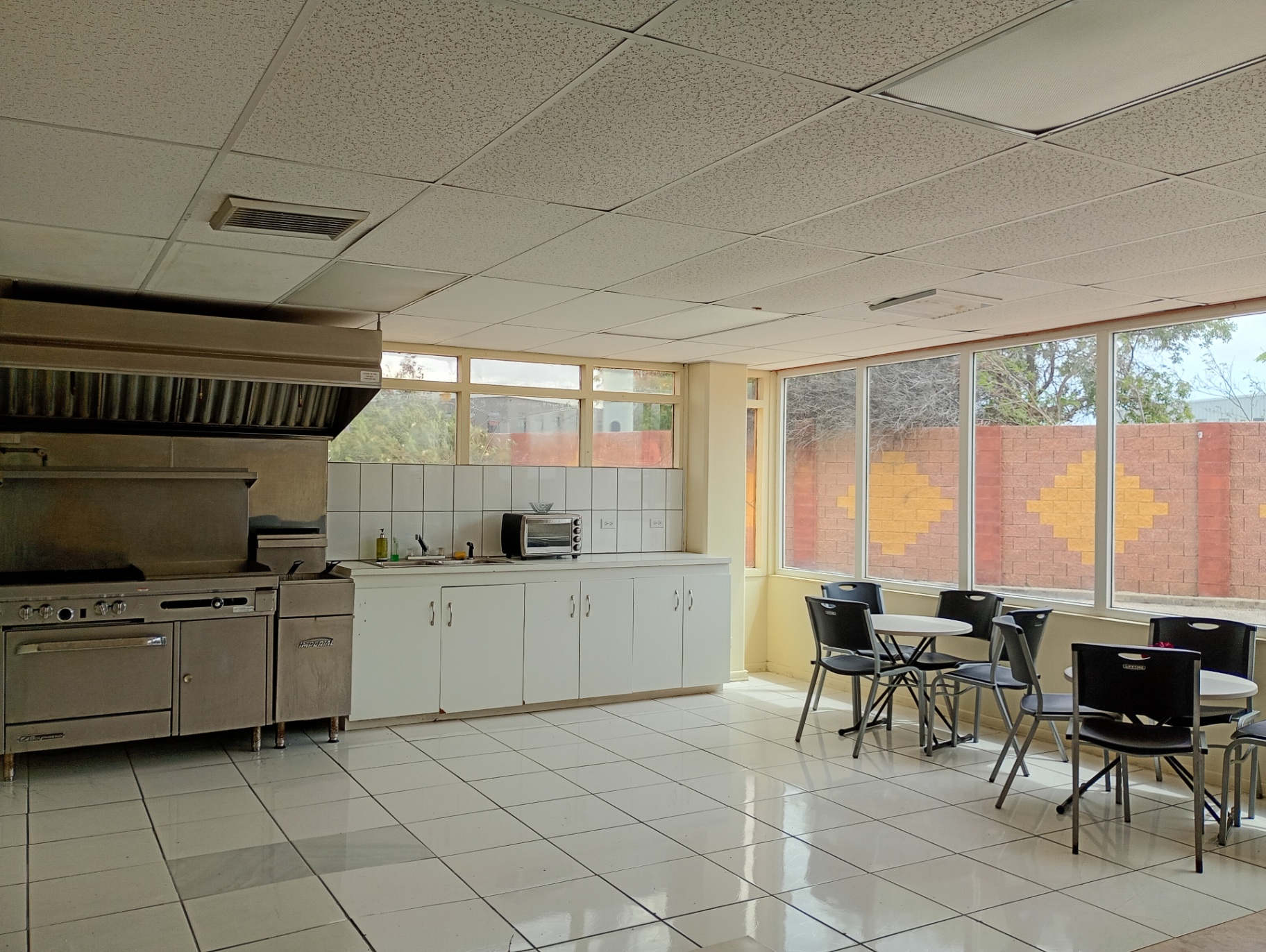 Campus kitchen & dining area
