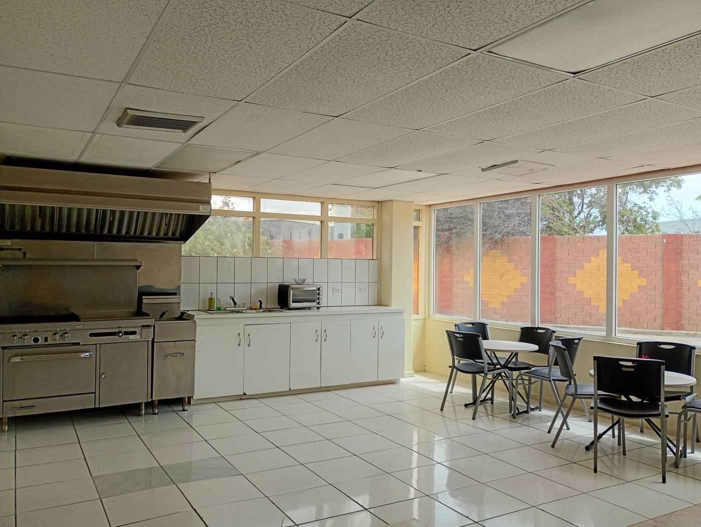 Campus kitchen & dining area